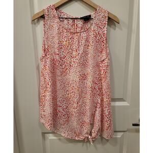 Rachel Zoe Pink and White Tunic